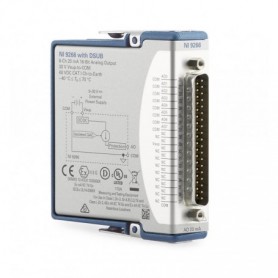 785047-01 : NI 9266 Module sortie analogique de la Série C, 8 voies, 0 à 20mA, 16 bits, 24 kéch./s/voie, Sub-D