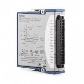 779592-01 : NI 9217 Module d’entrée analogique 4 voies pour sonde RTD PT100, 24 bits, 100 éch./s/voie