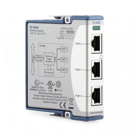 781955-01 : NI 9469, Module de synchronisation à câble pour série C