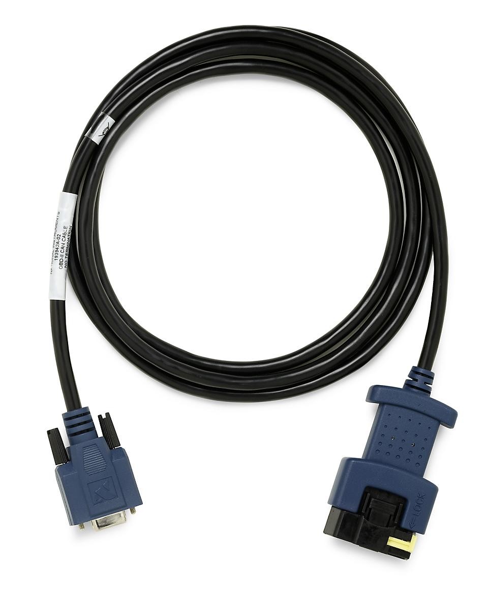 Câble de diagnostic OBD2 2 broches mâle et connecteur DC femelle