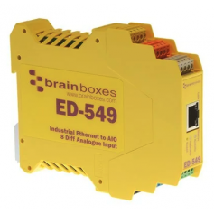 Module Ethernet vers 8 entrées analogiques + passerelle ASCII : ED-549