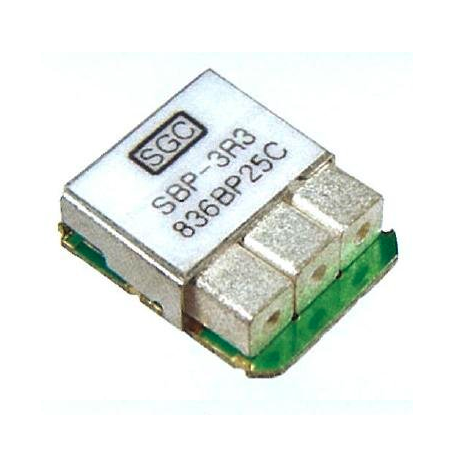 Filtre passe-bande diélectrique : SBP-3R3-836BP25C