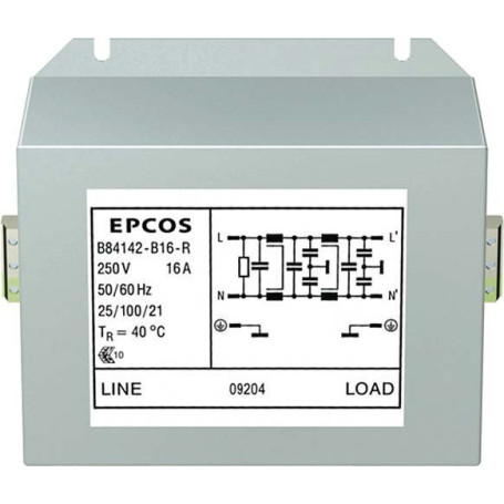 Filtres à 2 lignes pour convertisseurs et électronique de puissance : B84142B*R000