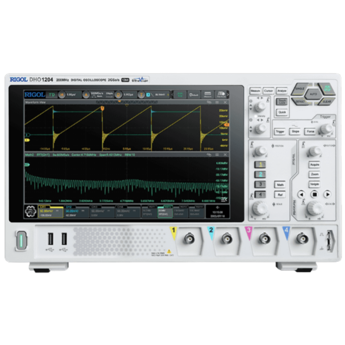 GDS-2000E - Oscilloscope numérique 70/100/200 MHz, 2 ou 4 voies