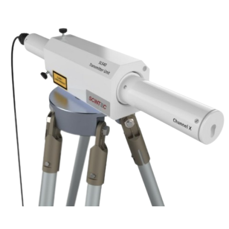 Scintillomètre laser avec orientation automatique du faisceau : SLS40-A-ES