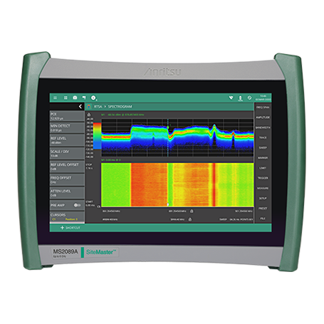 Analyseur de câble et d'antenne portatif avec analyseur de spectre : MS2085A-MS2089A Site Master