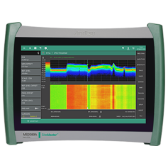 Analyseur de câble et d'antenne portatif avec analyseur de spectre : MS2085A-MS2089A Site Master
