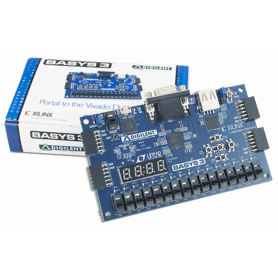 Basys 3 Artix-7 FPGA Trainer Board : Recommandé pour les Utilisateurs Débutants.