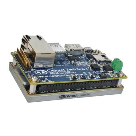 Carte porteuse Orbitty pour NVIDIA® Jetson™ TX2/TX2i : ASG003