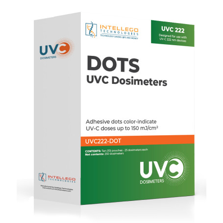 Dosimètre UVC 222 : DOTS