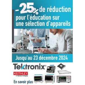 -25% de réduction pour l'éducation sur une sélection d'appareils