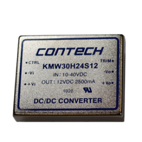 Convertisseur DC-DC simple et double sortie ( 25 - 30 W ): série KMW