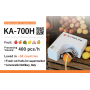 Eplucheur peleur automatique fruits et légumes : bKA-700H