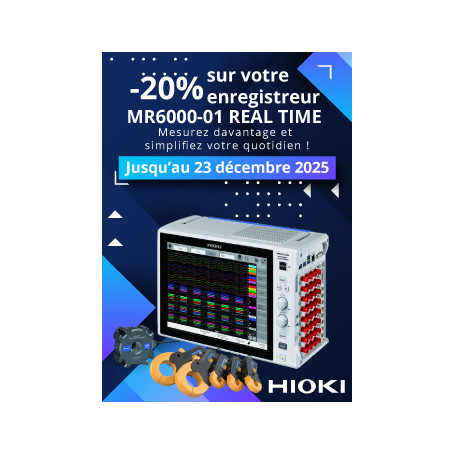 -20% sur votre enregistreur  MR6000-MAX