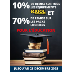 Jusqu'à 70% de remise pour l'éducation