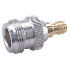 Adaptateur Coaxial N - SMA, ( 50 Ohms ), Femelle/Femelle