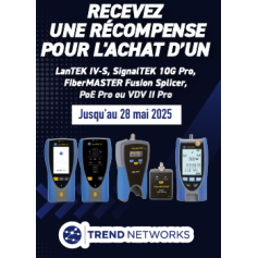 Recevez une récompense pour l'achat de certains produits Trend Networks