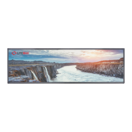 Écran TFT-LCD Ultra Large Haute Luminosité et Efficacité Énergétique, 3840 x 720, 48.5 pouces :  SSD/SSF/SSH 4855-Y