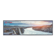 Écran TFT-LCD Ultra Large Haute Luminosité et Efficacité Énergétique, 3840 x 720, 48.5 pouces :  SSD/SSF/SSH 4855-Y