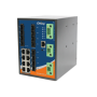 Commutateur Ethernet, alimentation double 24/48V DC : Serie IGS-P9812GP