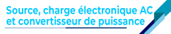 Source, charge électronique AC et convertisseur de puissance