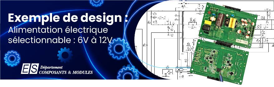 Exemple de design : DER-998 - Alimentation Électrique Sélectionnable 