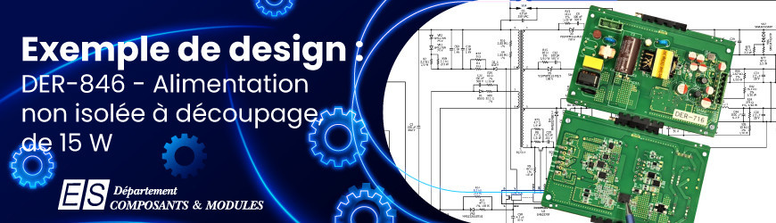 Exemple de design : DER-846 - Alimentation non isolée à découpage de 15 W pour appareils électroménagers