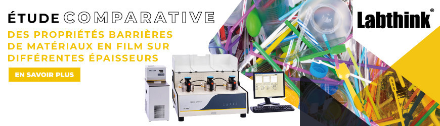 Étude comparative des propriétés barrières de matériaux en film sur différentes épaisseurs