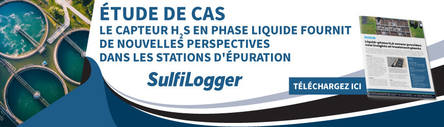 Le capteur H2S en phase liquide fournit de nouvelles perspectives dans les stations d'épuration