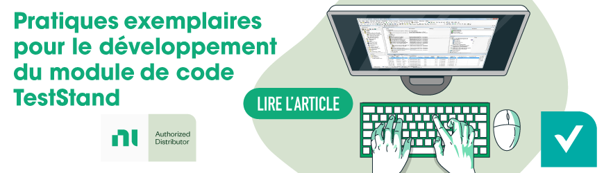 Pratiques exemplaires pour le développement du module de code TestStand