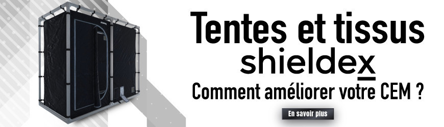 Tentes et tissus Shieldex : Comment améliorer votre CEM ?