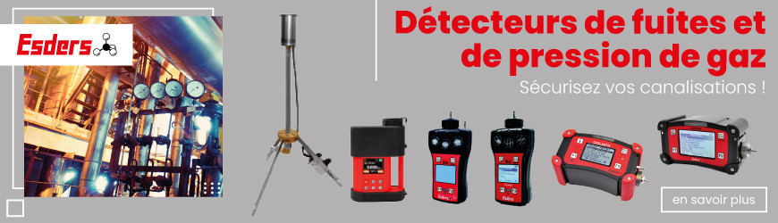 Détecteurs de fuites et de pression de gaz