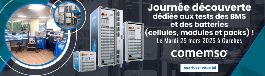 Journée découverte dédiée aux tests des BMS et des batteries (cellules, modules et packs)