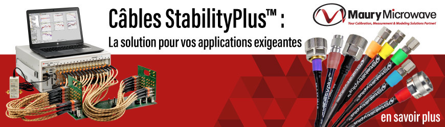 Les câbles StabilityPlus : La solution pour vos applications exigeantes avec une stabilité de phase ±2° à±6°