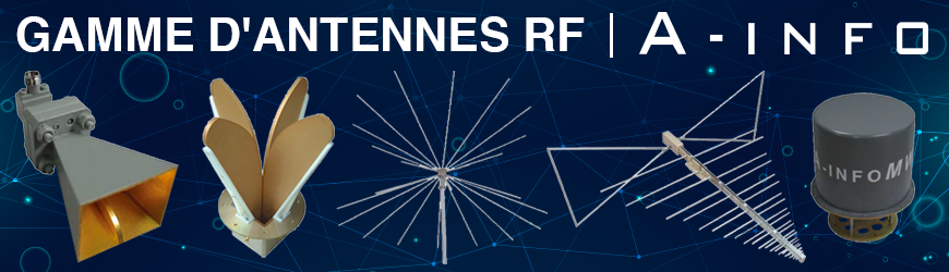 Gamme d'antennes RF A-Info